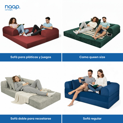 SOFA CAMA TEDDY QUEEN SIZE
