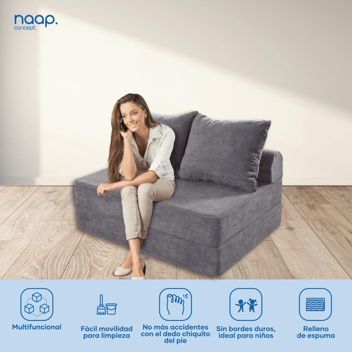 Sofá cama Flex Matrimonial