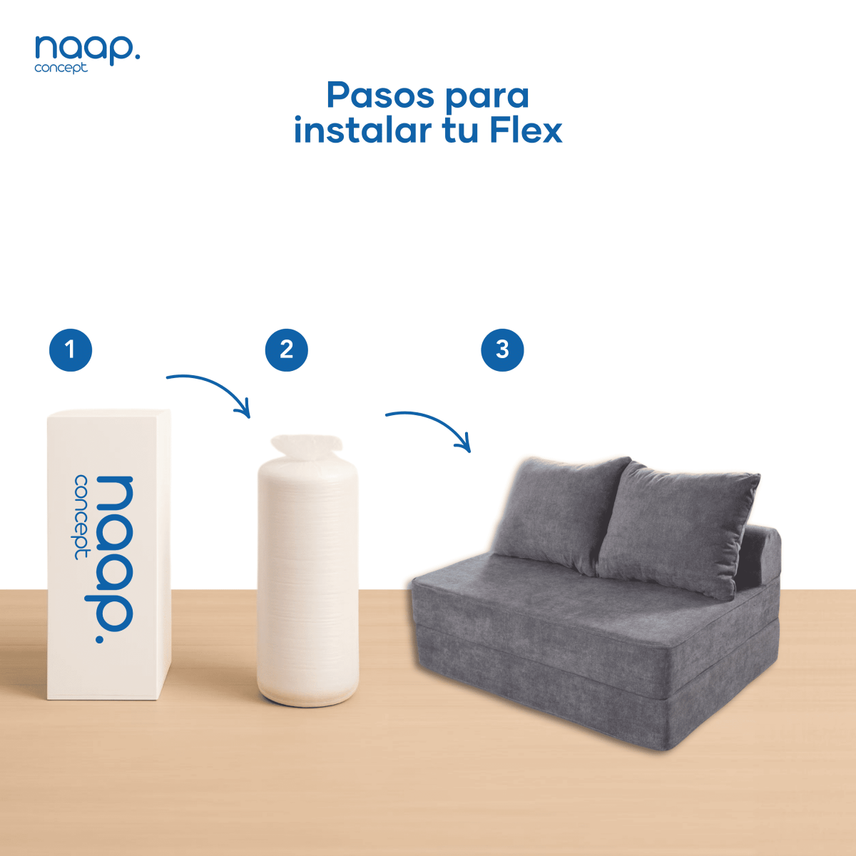 Sofá cama Flex Matrimonial