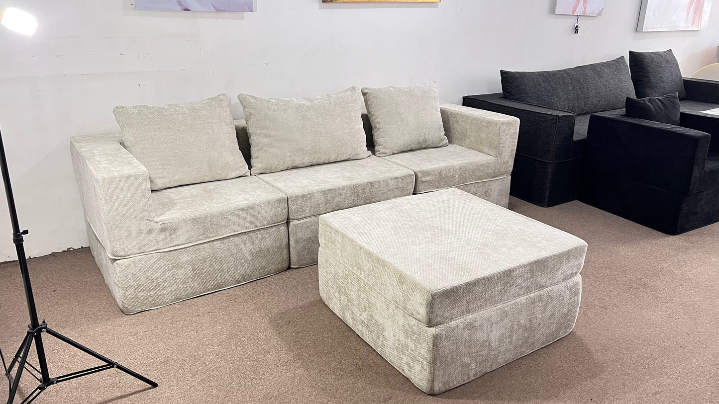 Salaa Modular California 4 modulos Palermo Marmol OUTLET