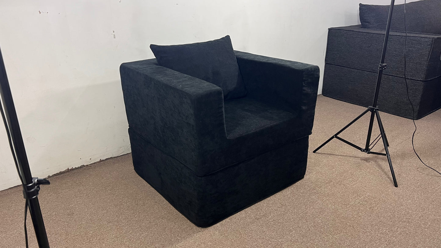 Sillón Individual Napoli Black OUTLET