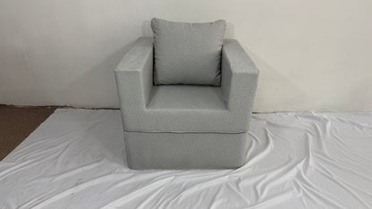 Sillón Individual Smooth Silver OUTLET